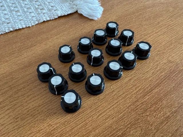 Knobs originais Strymon silver/prata