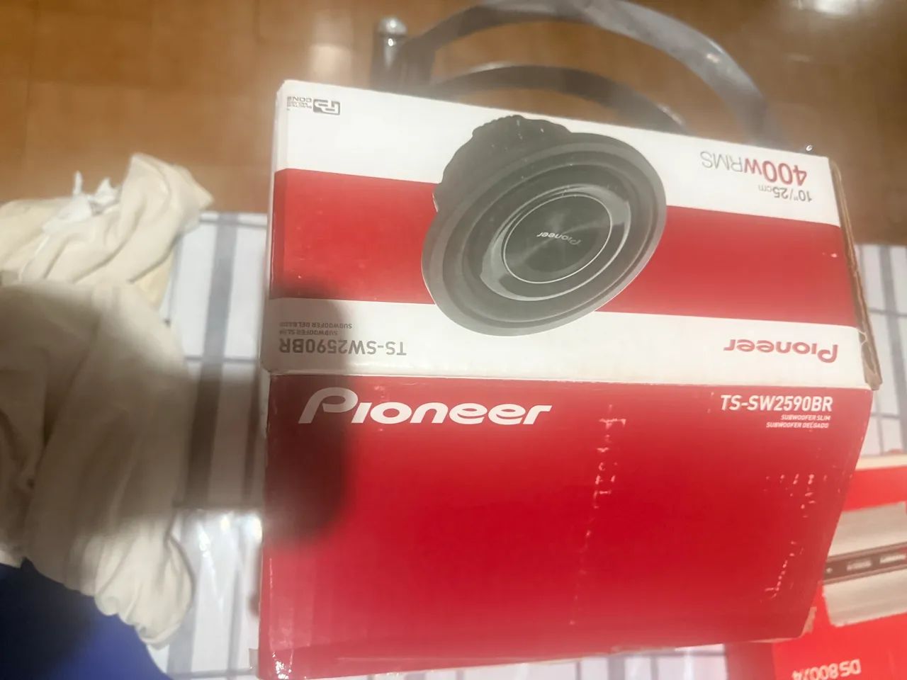 Subwoffer pionner   Slin  TS - SW2590BR