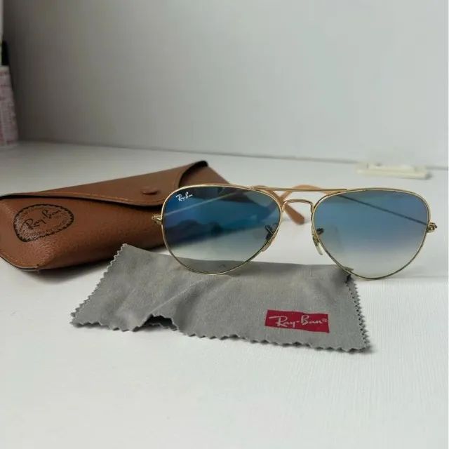Óculos Ray Ban Original Completo com Caixa e Acessorios Aceito Proposta e Trocas