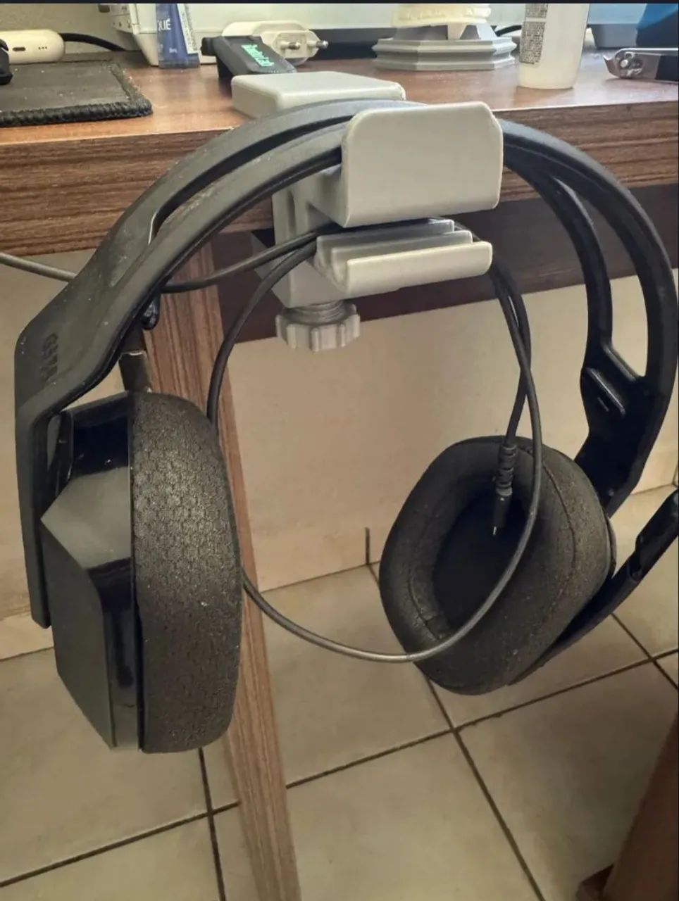 Suporte Phone Het-set profissional DJ e Operadores de áudio