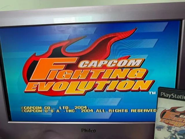 Jogo Capcom Fighting Evolution Ps2 Completo Americano Original CIB Coleção  - Foto 5