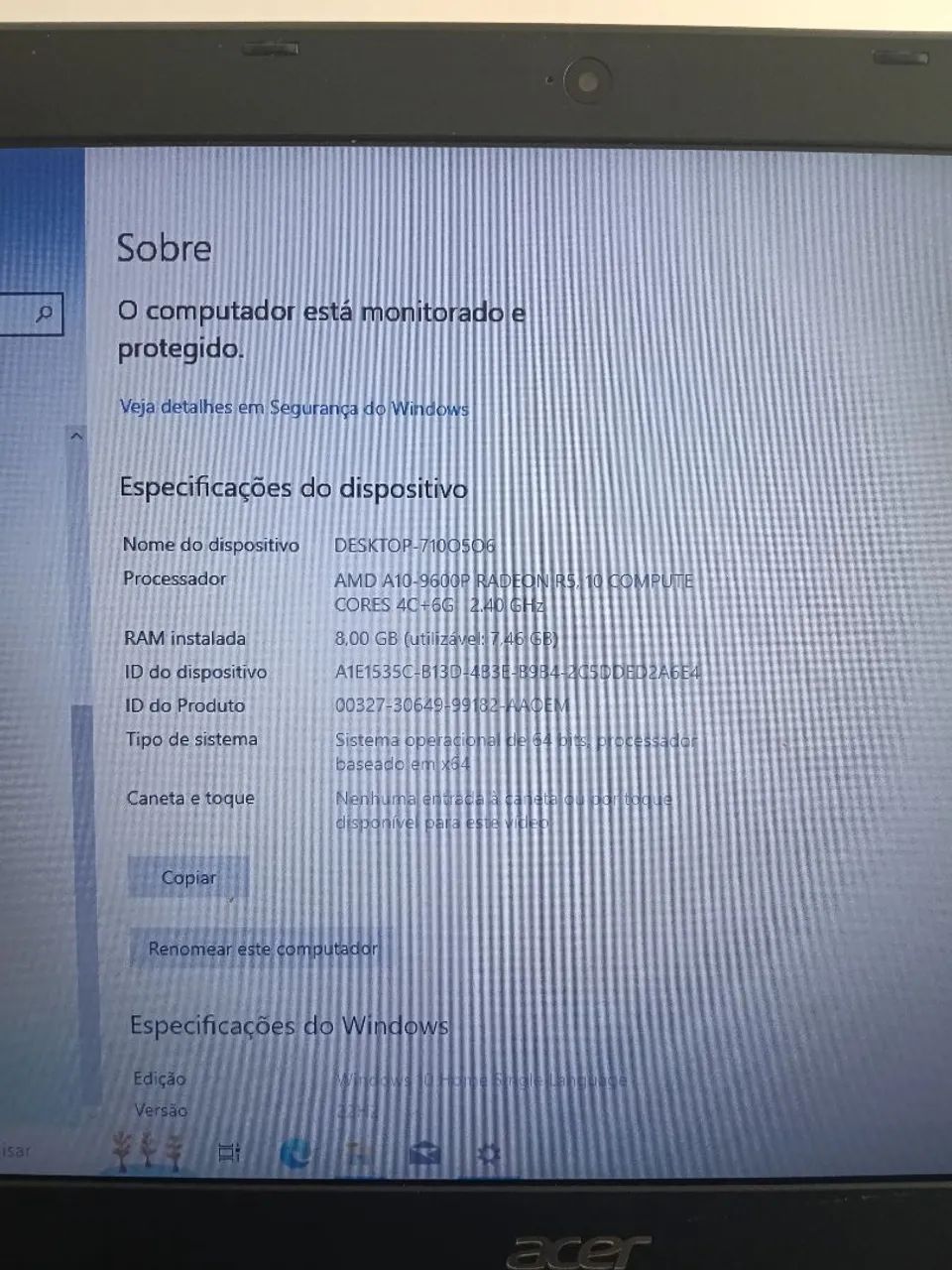 Notebook Acer - Foto 3