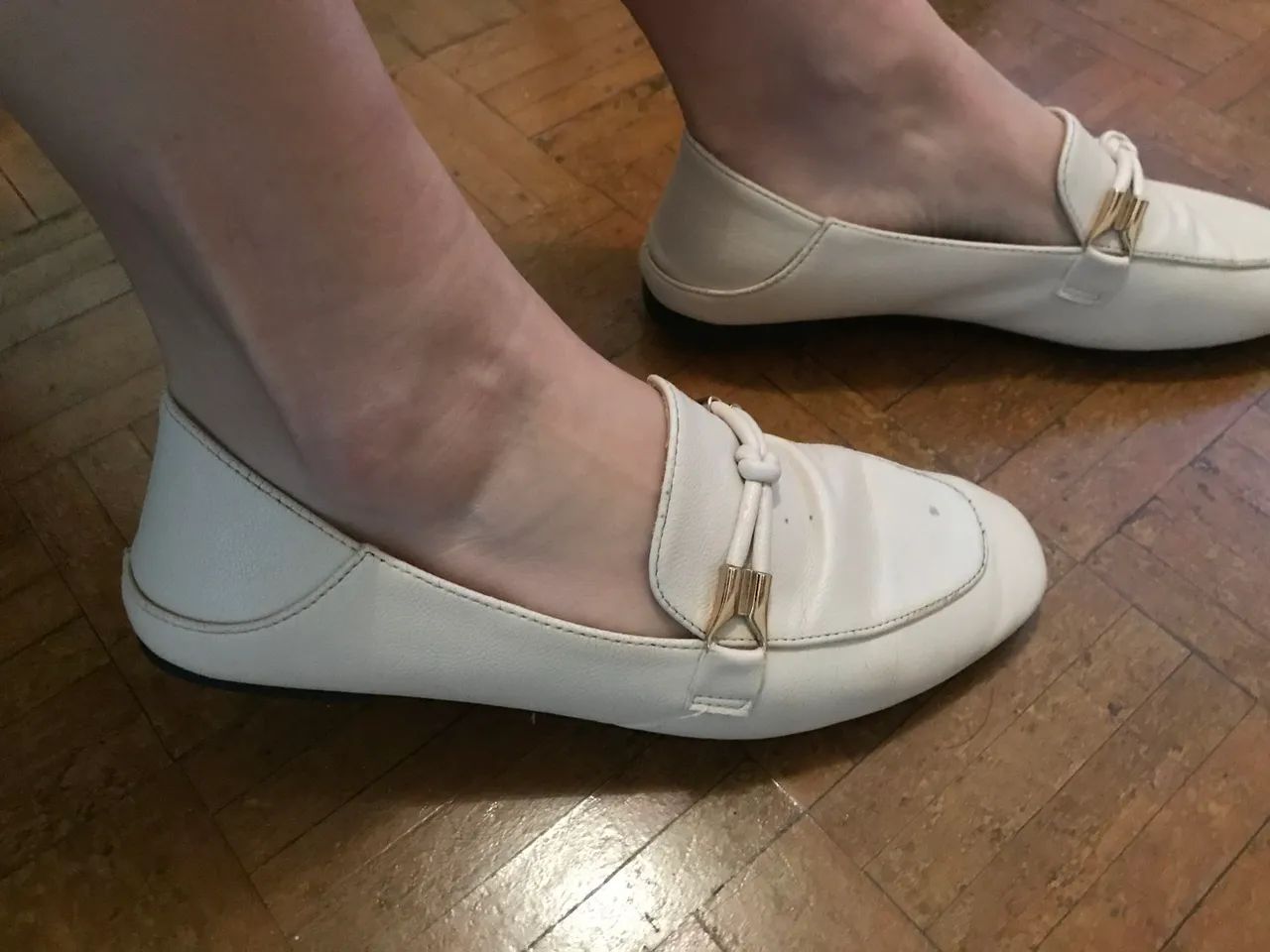 Mocassim off white conservado  - Foto 2