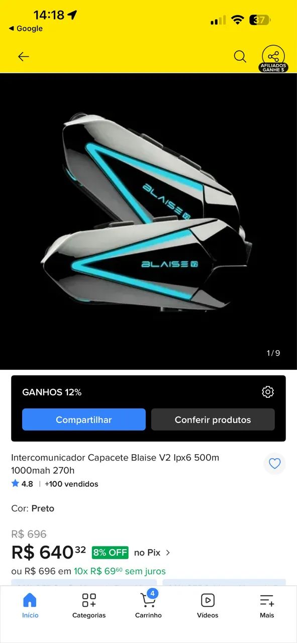 PAR DE INTERCOMUNICADORES BLAISE V2 - Foto 4