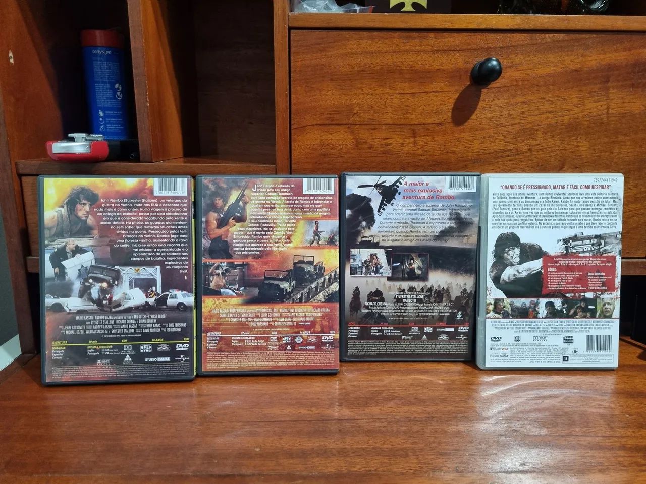 Coleção 4 dvds rambo - Foto 4