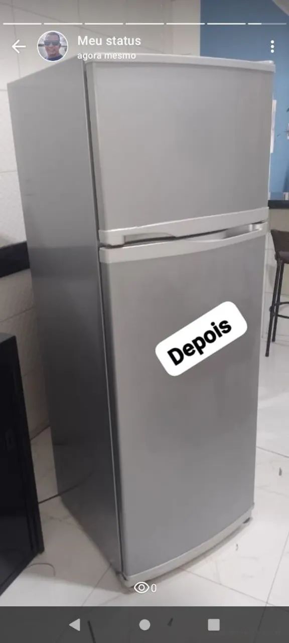 Envelopamento de geladeira  - Foto 4