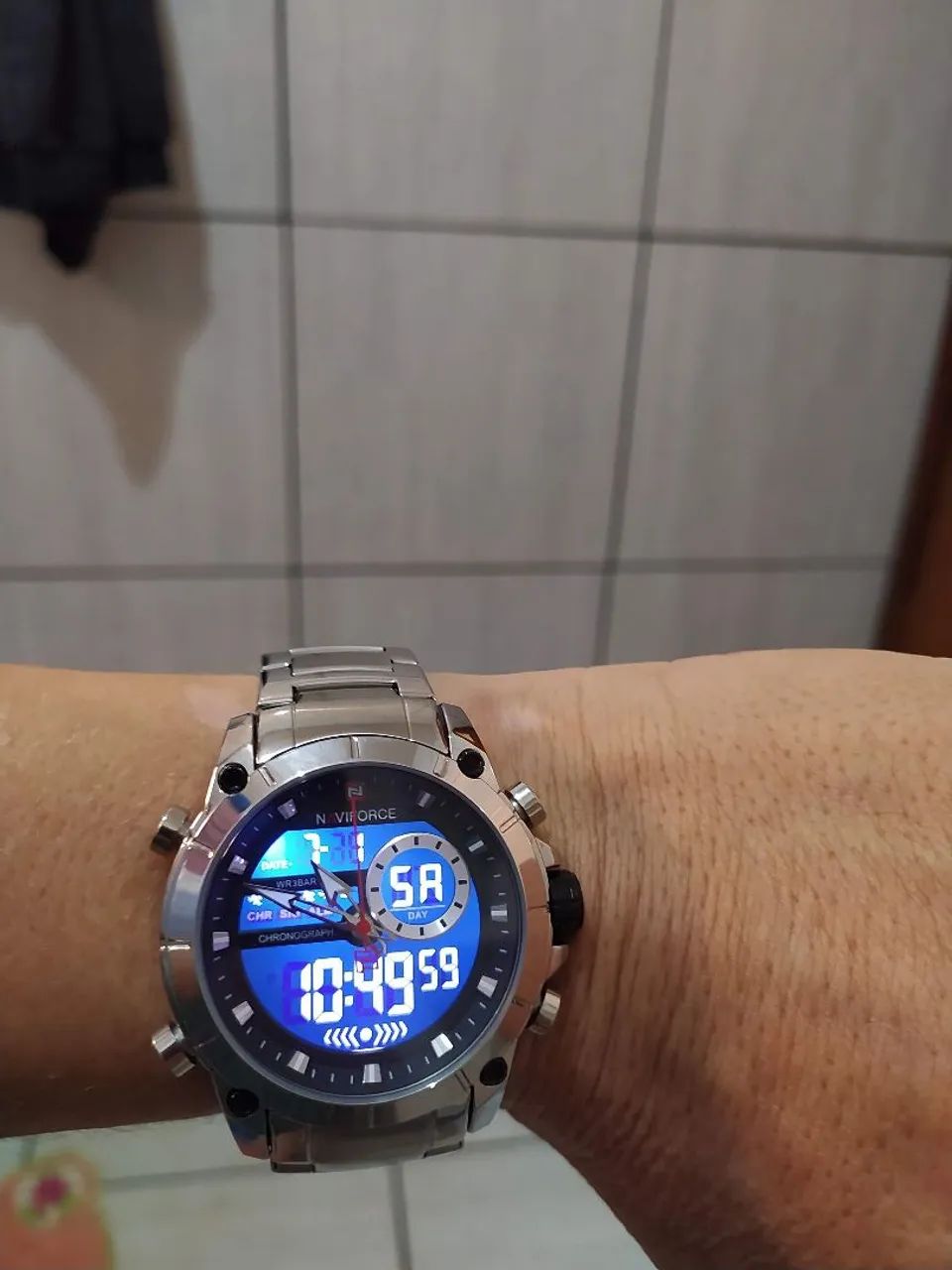Relógio digital naviforce 