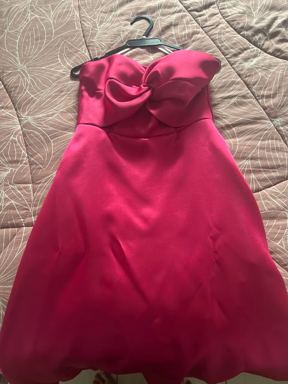 Vestido Badauê Rosa M - Foto 3