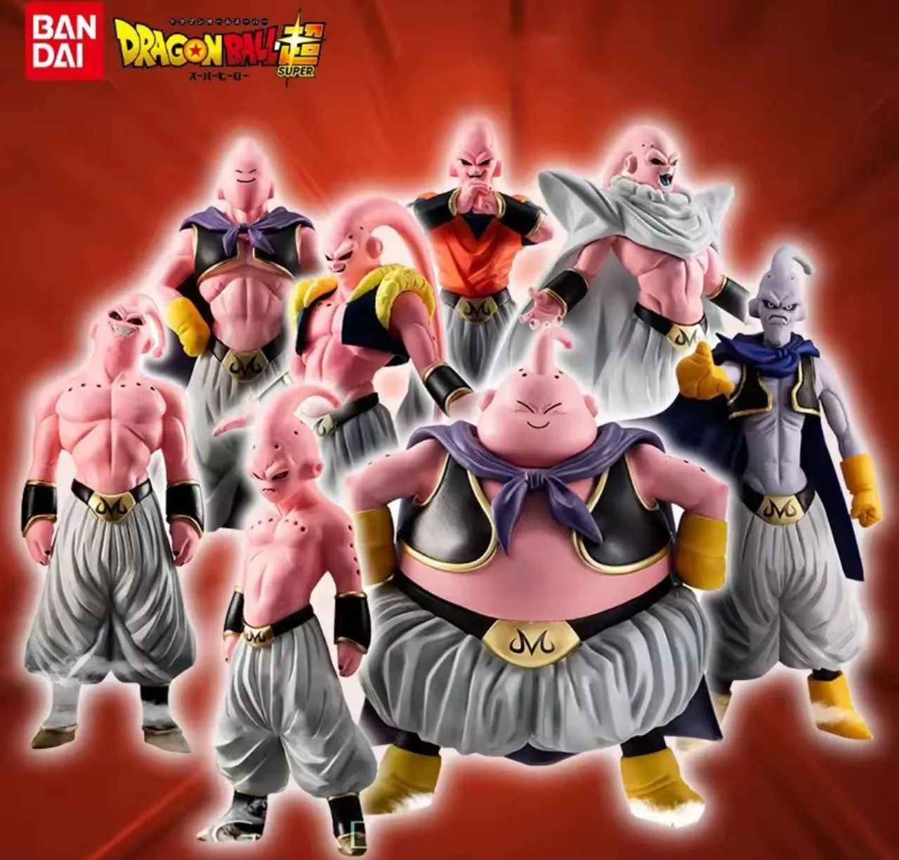 Majin Boo coleção completa 8 Bonecos 