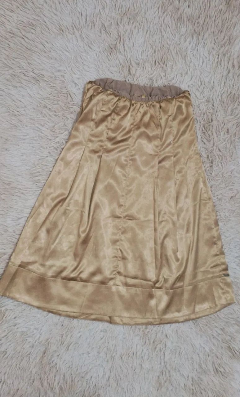 Vestido Dourado Tomara Que Caia - Foto 2