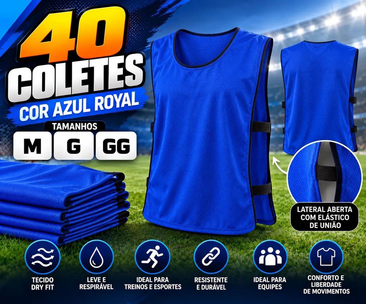 Colete esportivo - Dey fit 