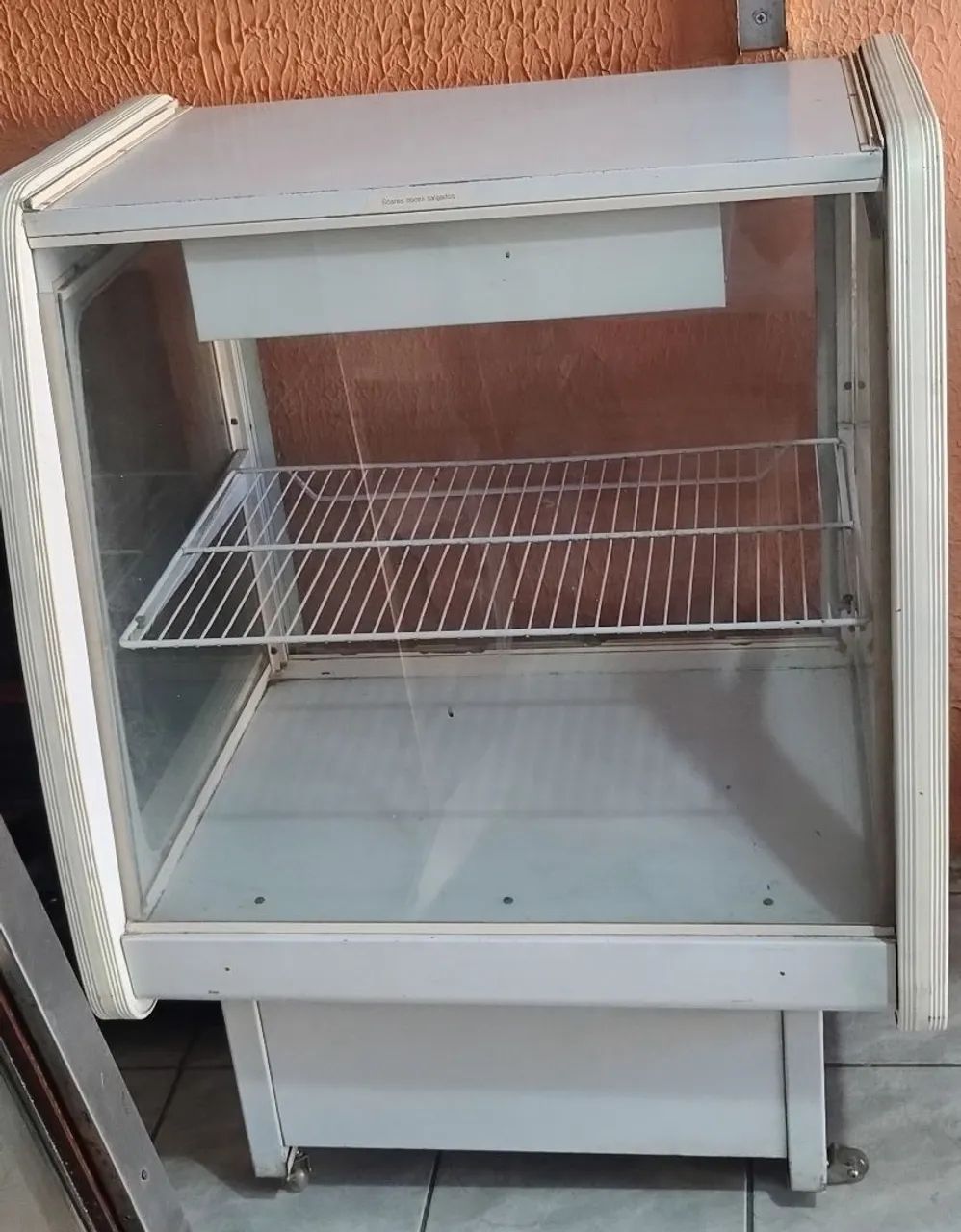 VENDO EXPOSITOR VITRINE DE SALGADOS BEM CONSERVADO 