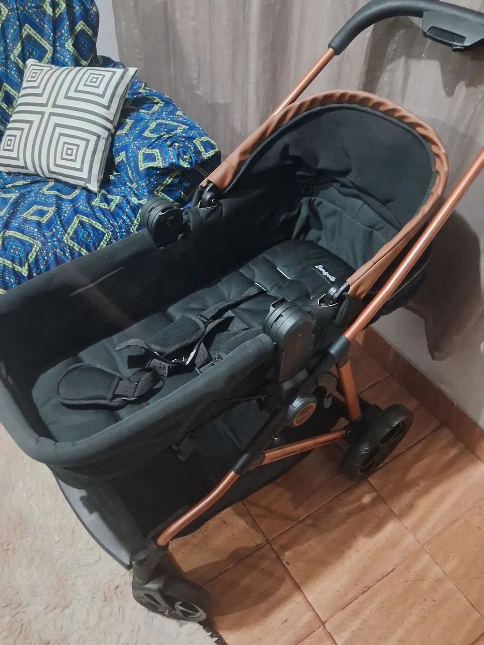 Carrinho Moisés Com Bebê Conforto  - Foto 5