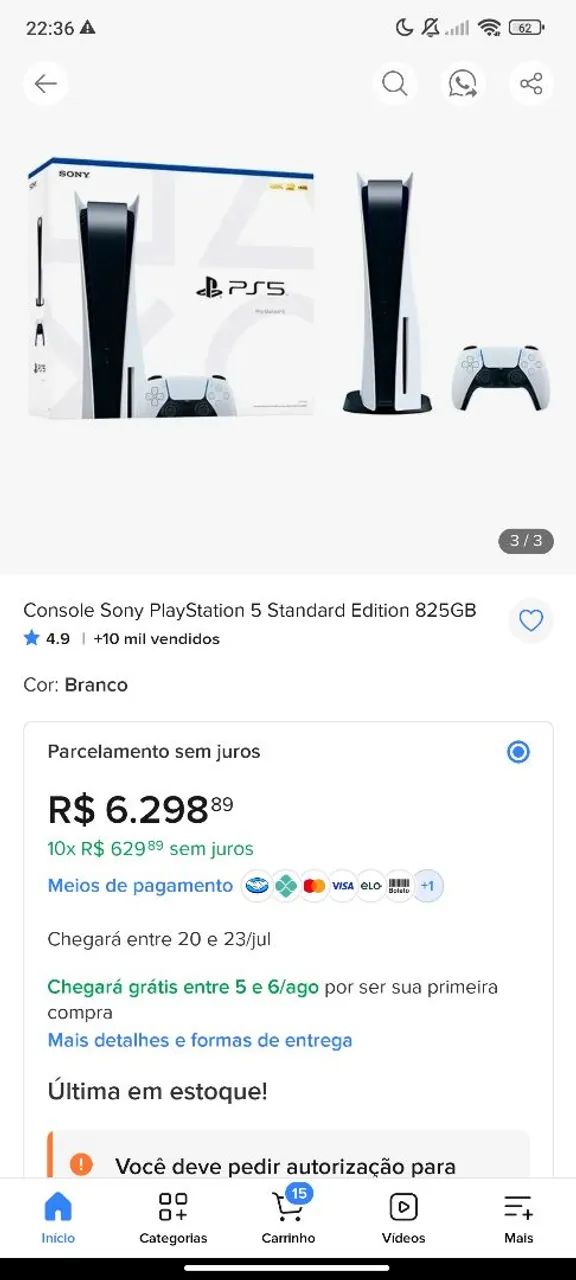 Ps5 fet - Foto 4