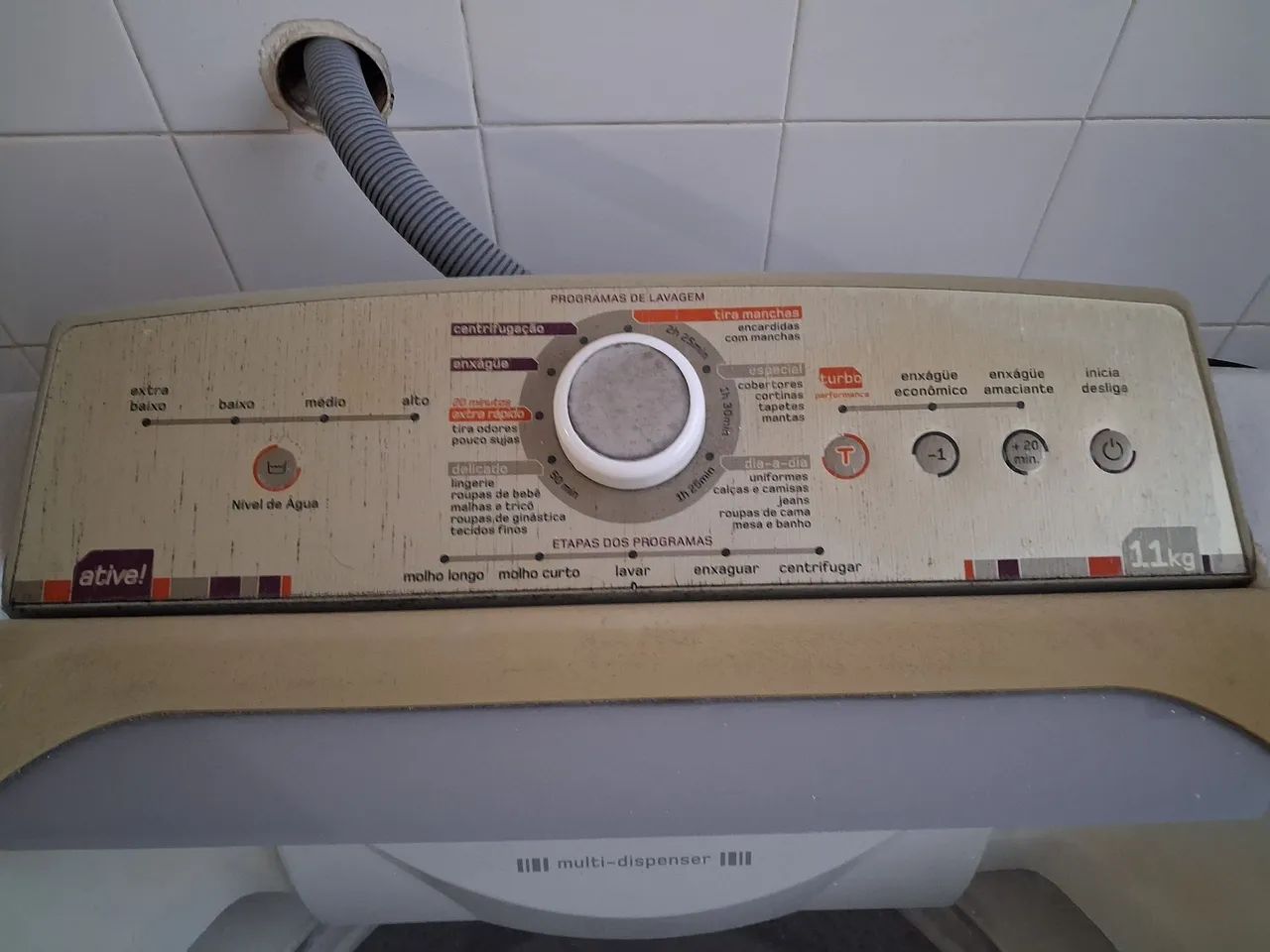 Máquina de Lavar Brastemp Ative! 11kg BWL11A - 110v (Excelente Estado) - Foto 5