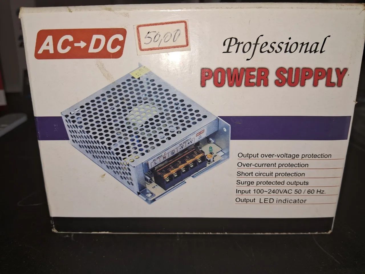 Fonte Chaveada AC-DC Power Suplay