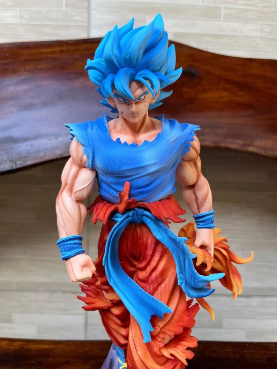 Action Figure Dragon Ball - Goku SJJ Blue 30cm - Foto 2