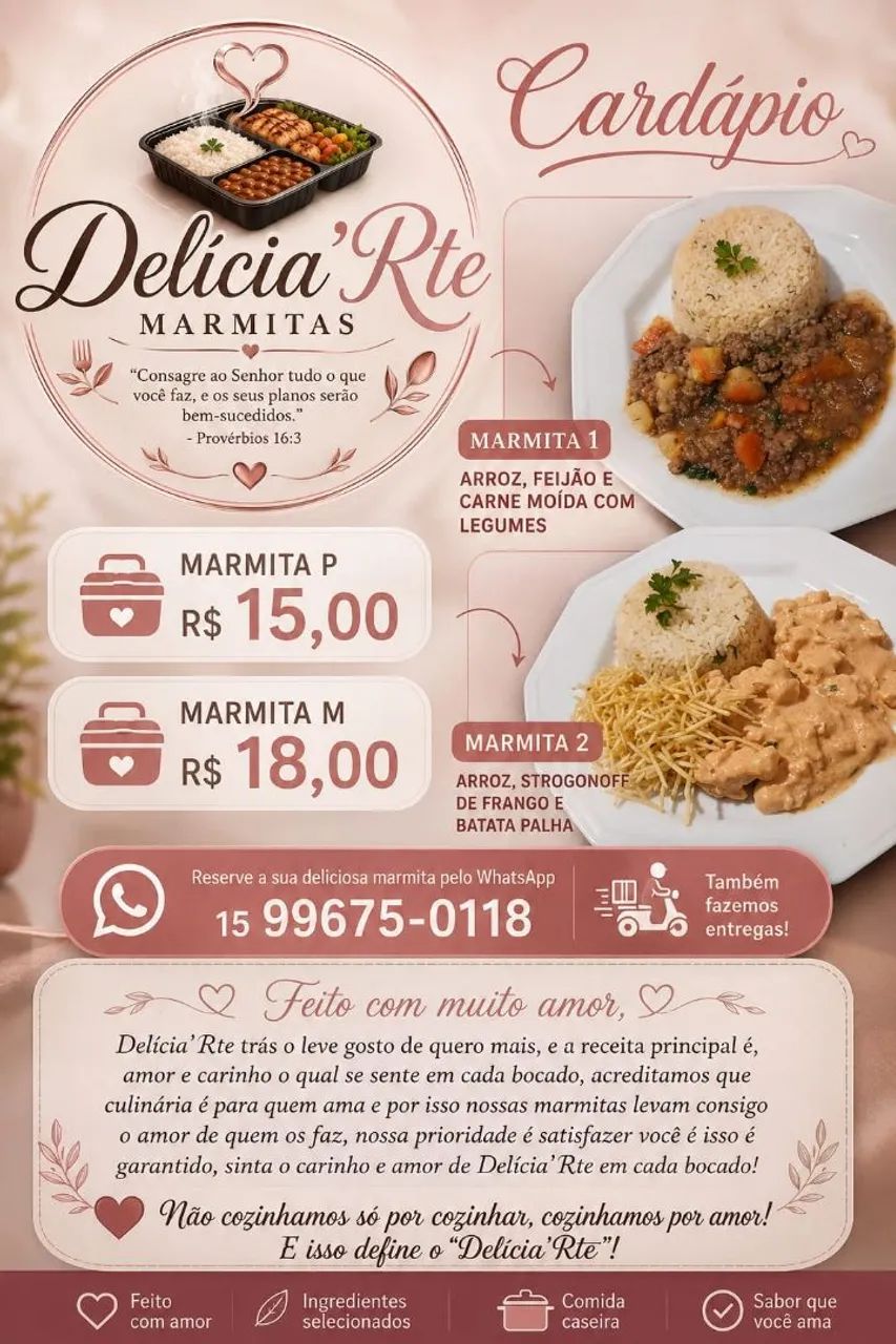Delicia'Rte Marmitas 