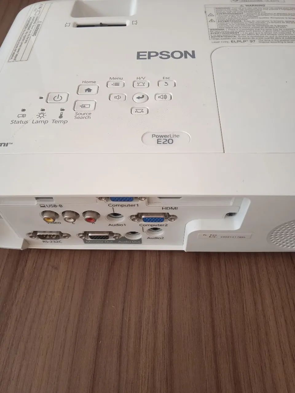 Projetor Epson E20 - Foto 3
