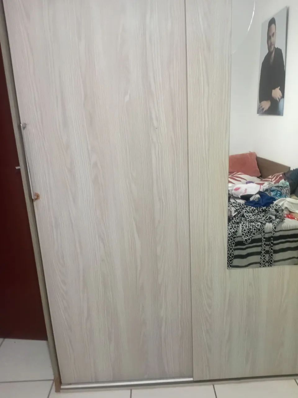 guarda roupa planejado espaçoso com espelho  - Foto 2