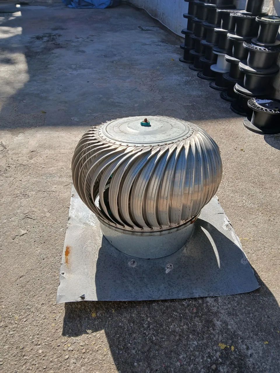 Exaustor Eólico 24 Pol Completo Industrial