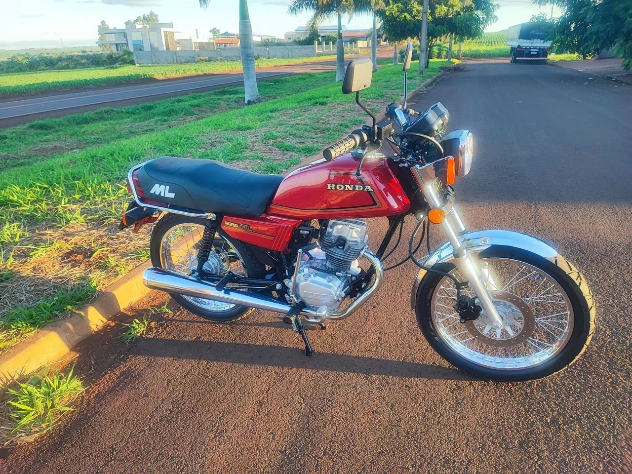 ML 125 84 restaurada impecável - Foto 3