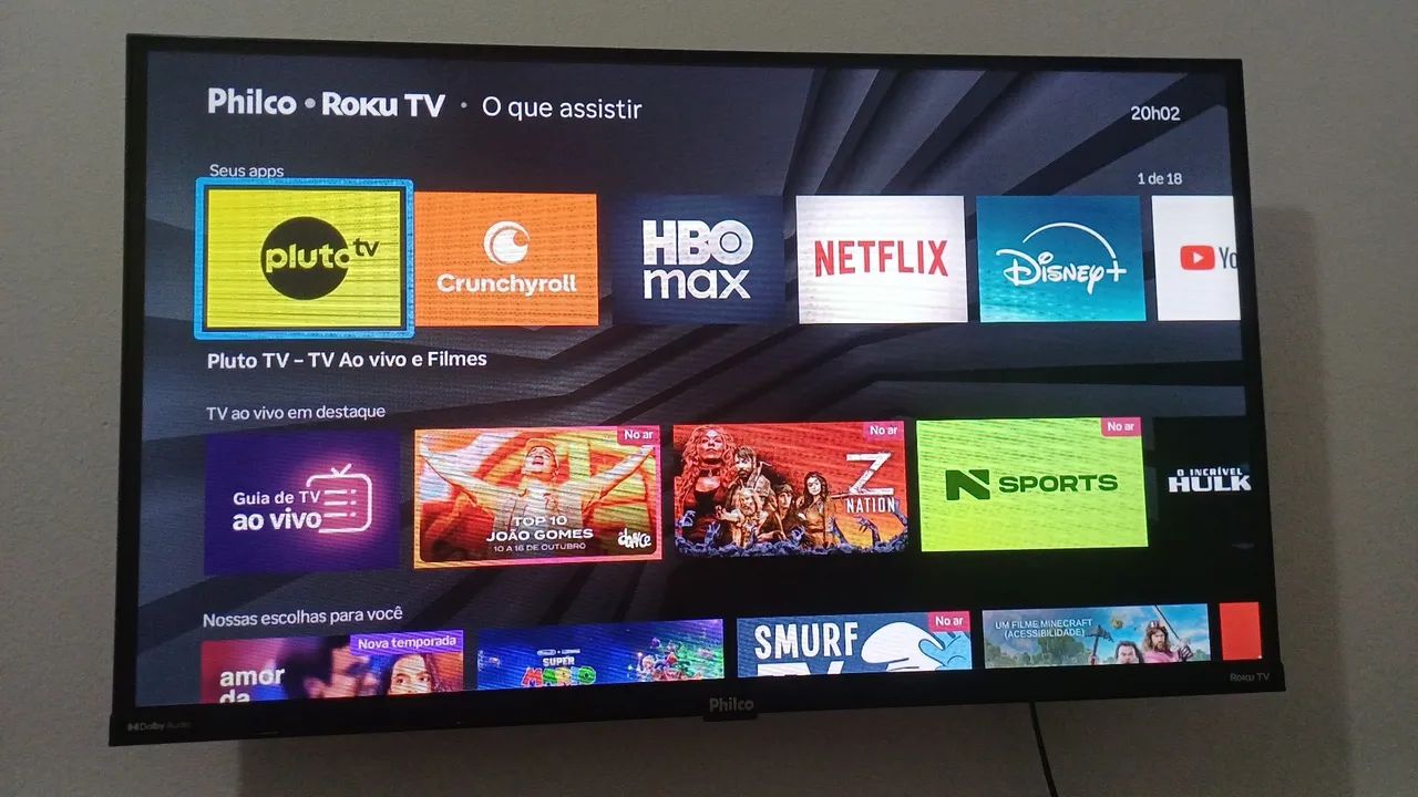 Smart TV Philco Roku 32 Polegadas HD - Controle Incluso<br> - Foto 3