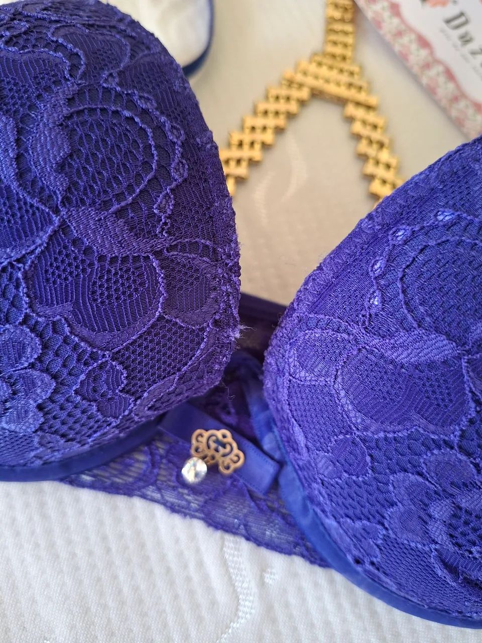 Sutiã Nadador com strass Duzani - Foto 5