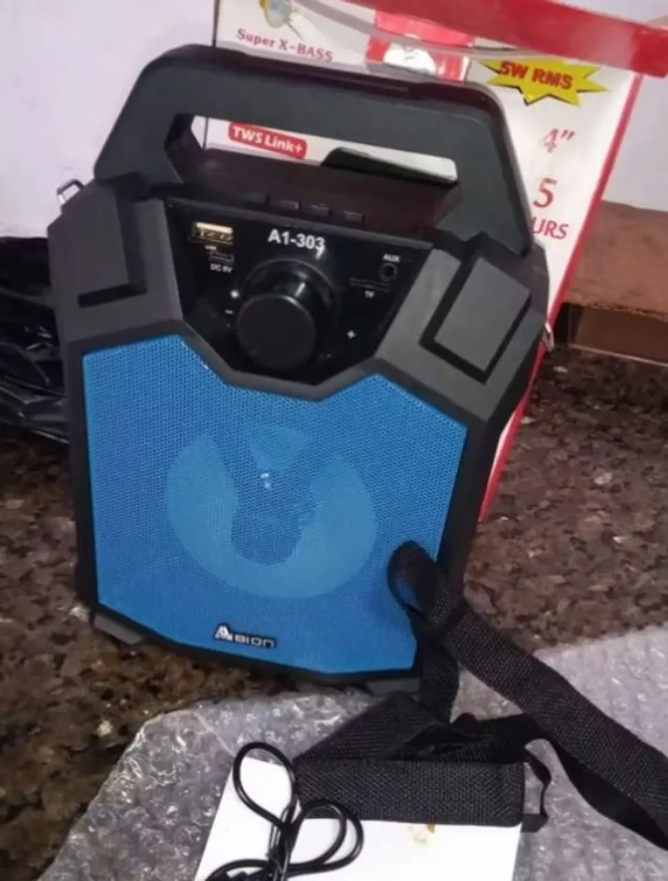Caixa de som bluetooth potente  - Foto 3
