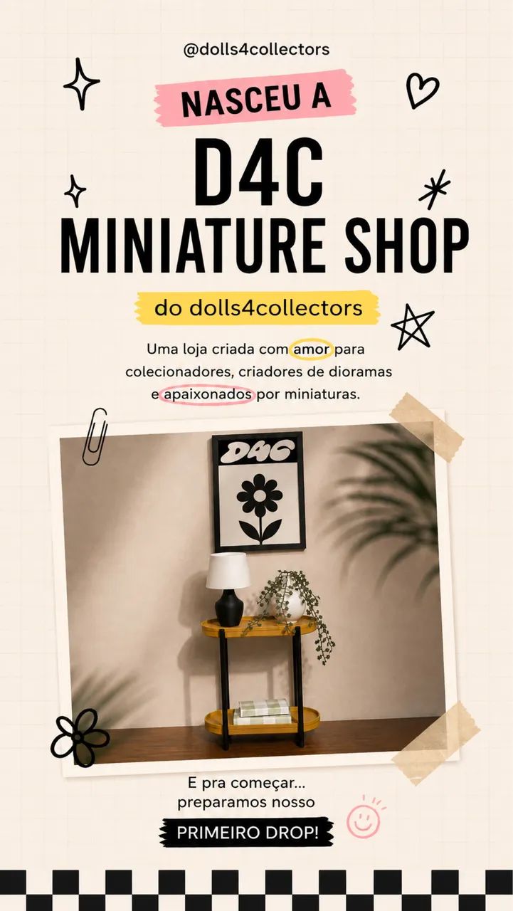 Móveis Miniatura para Barbie, Dioramas e Colecionadores - Foto 3