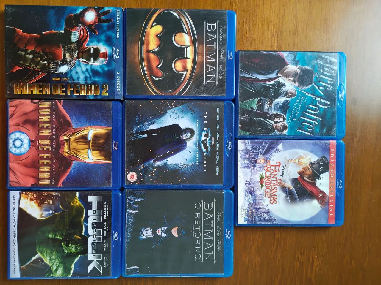 Blu Ray filmes heróis / desenhos - Foto 2