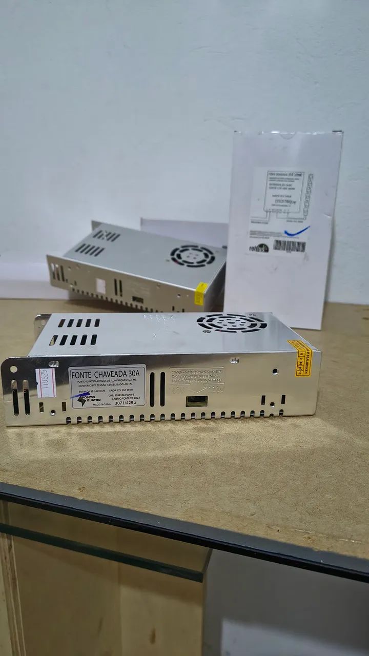 Fonte chaveada 12volts 30amper - Foto 2