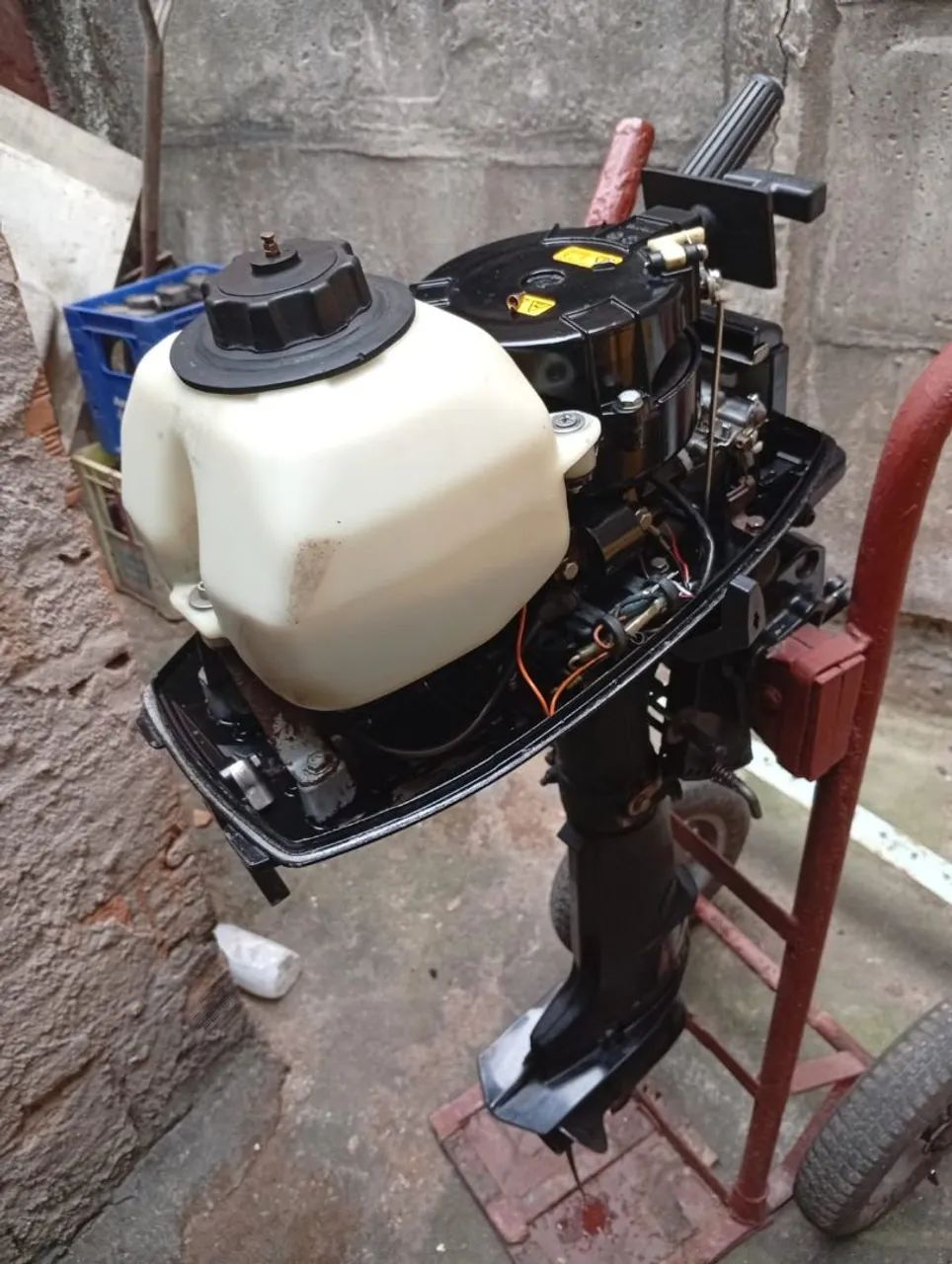 Motor de popa Mercury 5.0 HP  - Foto 5