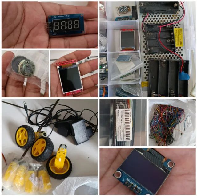 KIT MAKER COMPLETO DE COMPONENTES ELETRÔNICOS ? ARDUINO, ESP32, ROBÓTICA E AUTOMAÇÃO - Foto 4