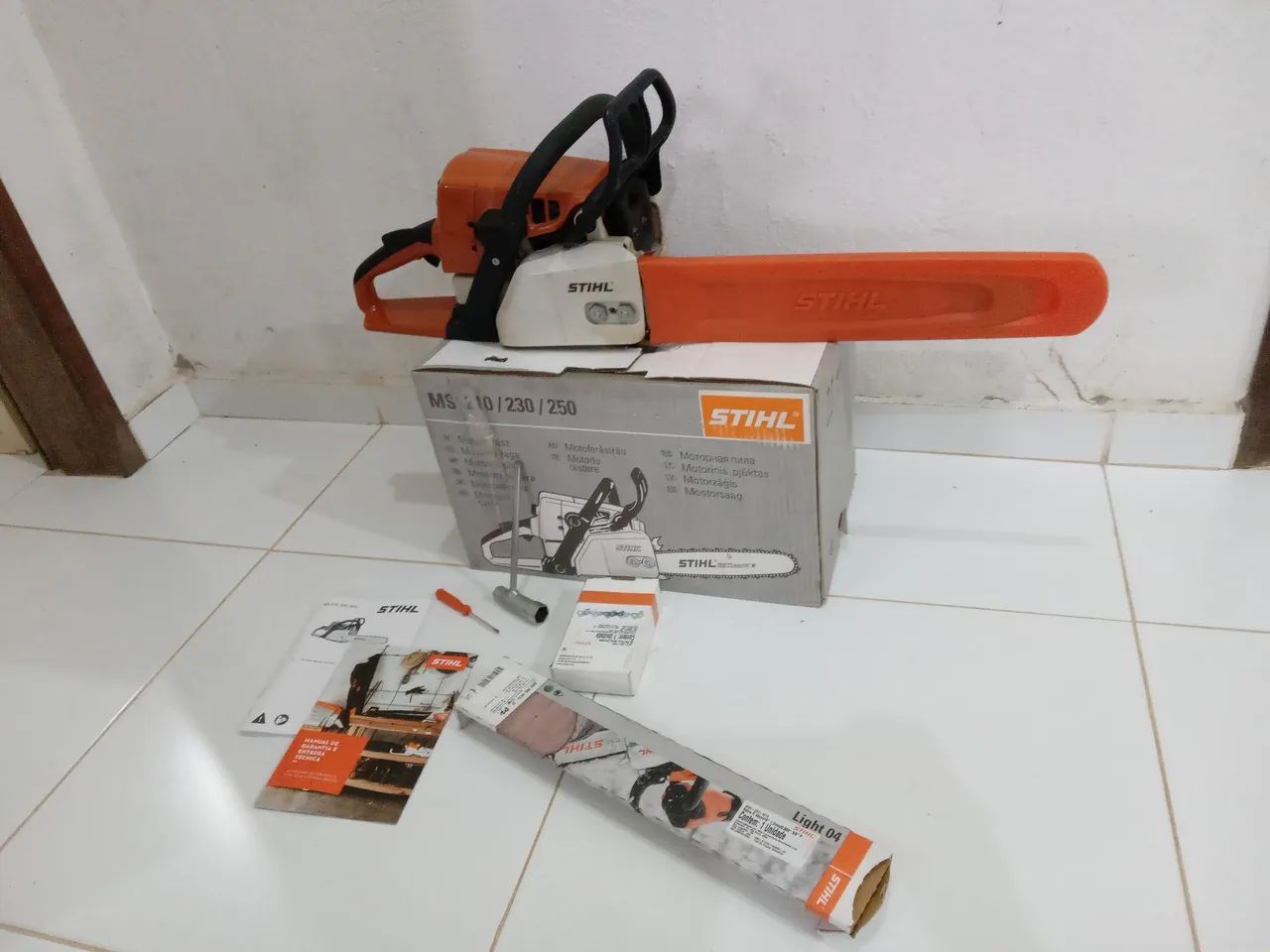 Motoserra Stihl MS -250 Nova Na Caixa  - Foto 3