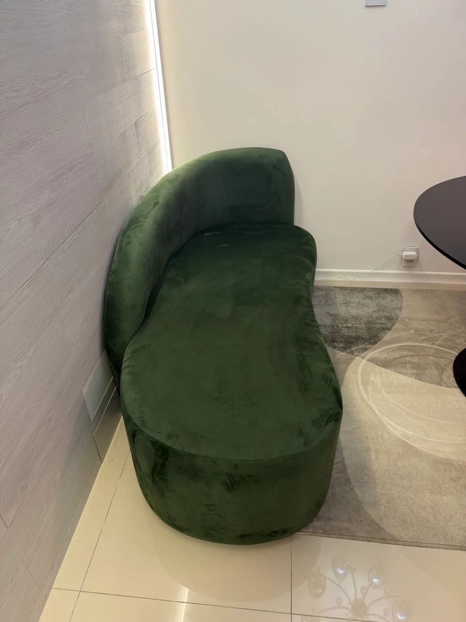 Sofá Divã verde - Foto 4