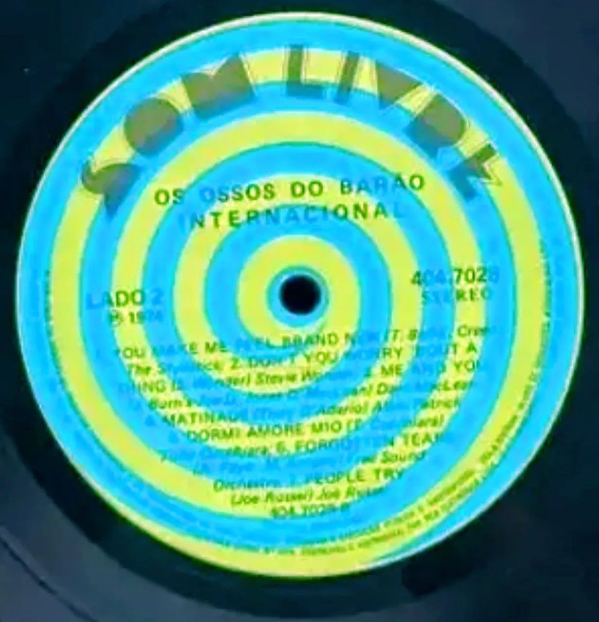 LP Os Ossos do Barão - Trilha Sonora Internacional - Foto 4