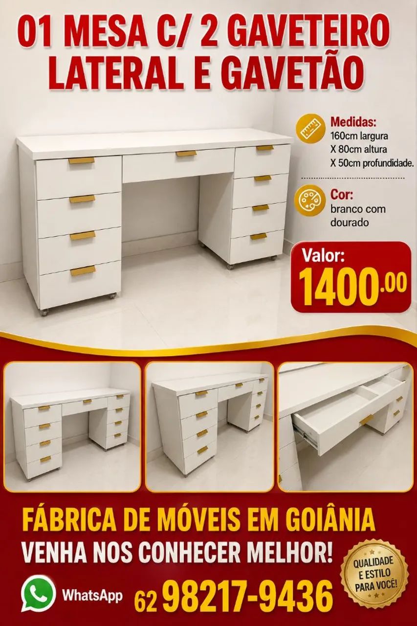 Mesa para nail design ou  manicures  - Foto 2