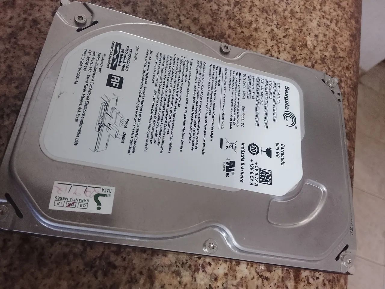 HD 500 GB Seagate sata - Foto 2