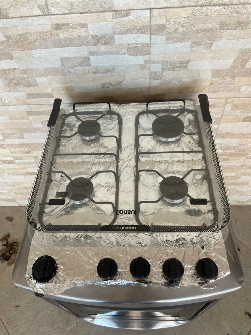 fogao consul com 4 bocas inos e acendimento automatico - Foto 5