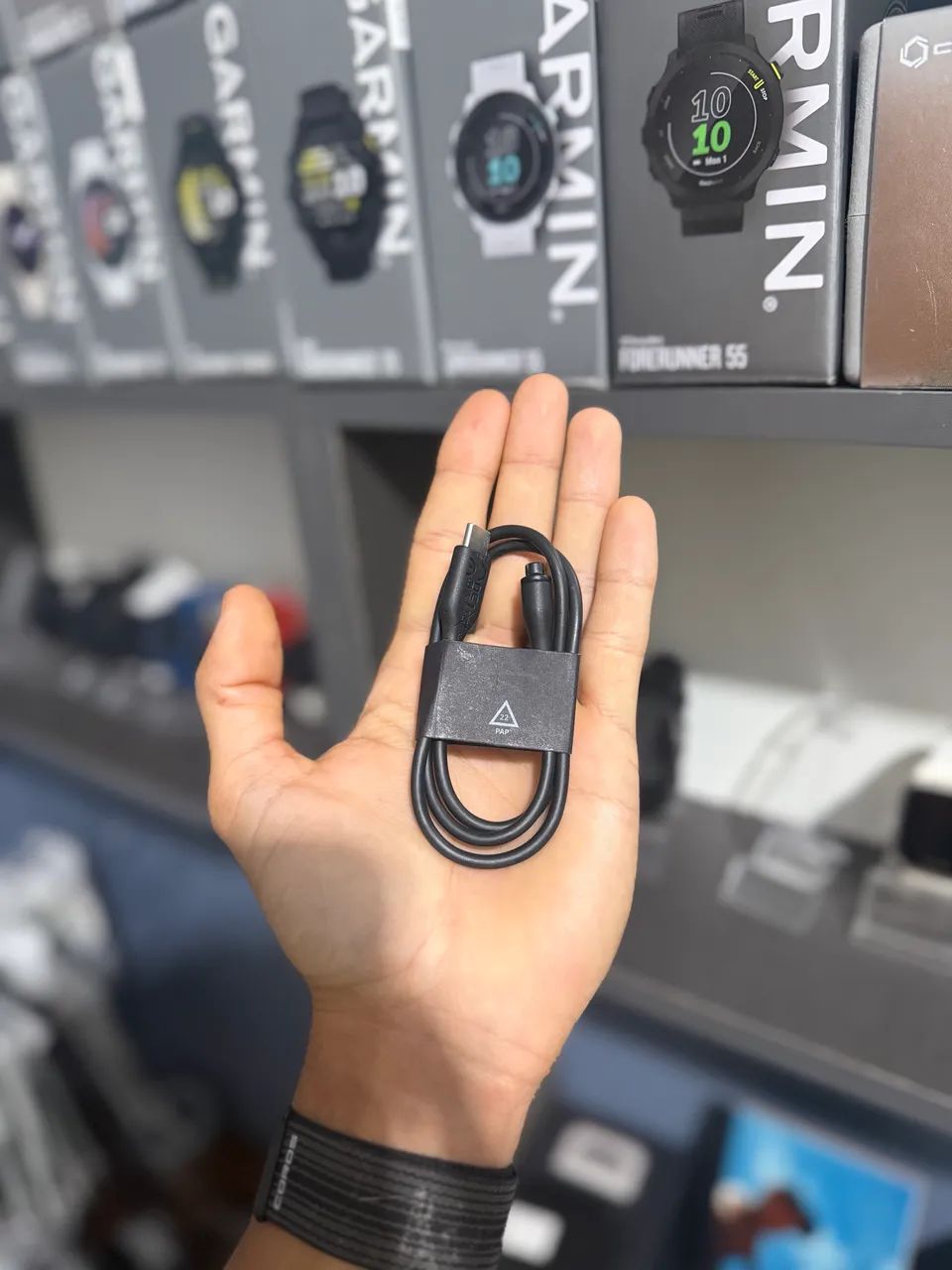 Cabo USB original Garmin tipo c 