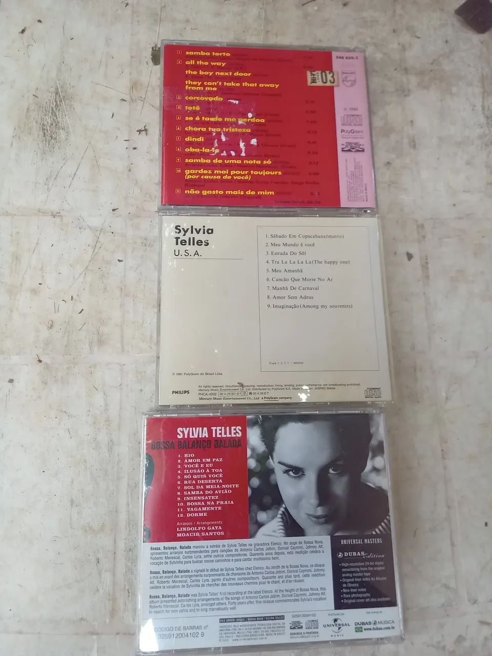 Lote 3 CDs Sylvia Telles Amor Hi-Fi USA importado Japão e Bossa Balanço Balada - Foto 2