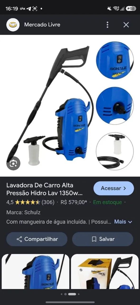 Lavadora de alta pressão - Foto 4