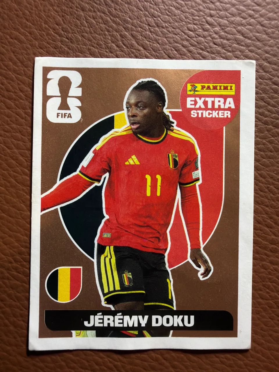 Figurinha legend Jérémy Doku