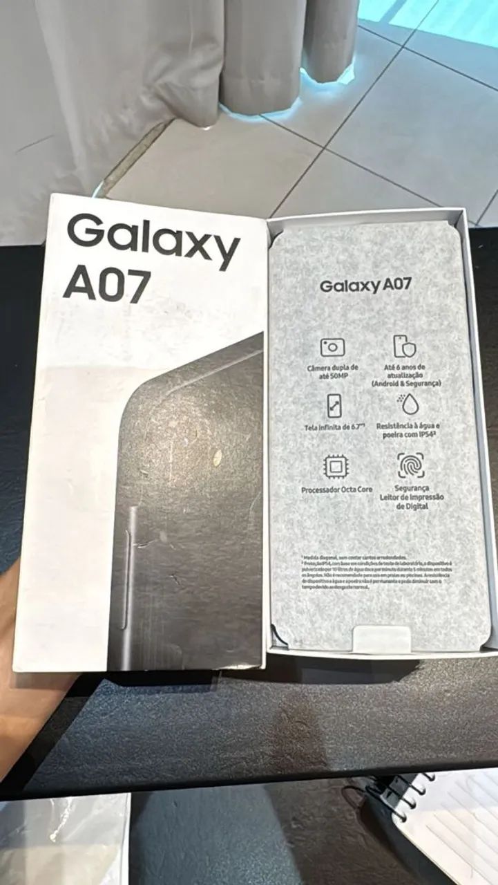 Samsung A07 novo na Caixa  - Foto 2