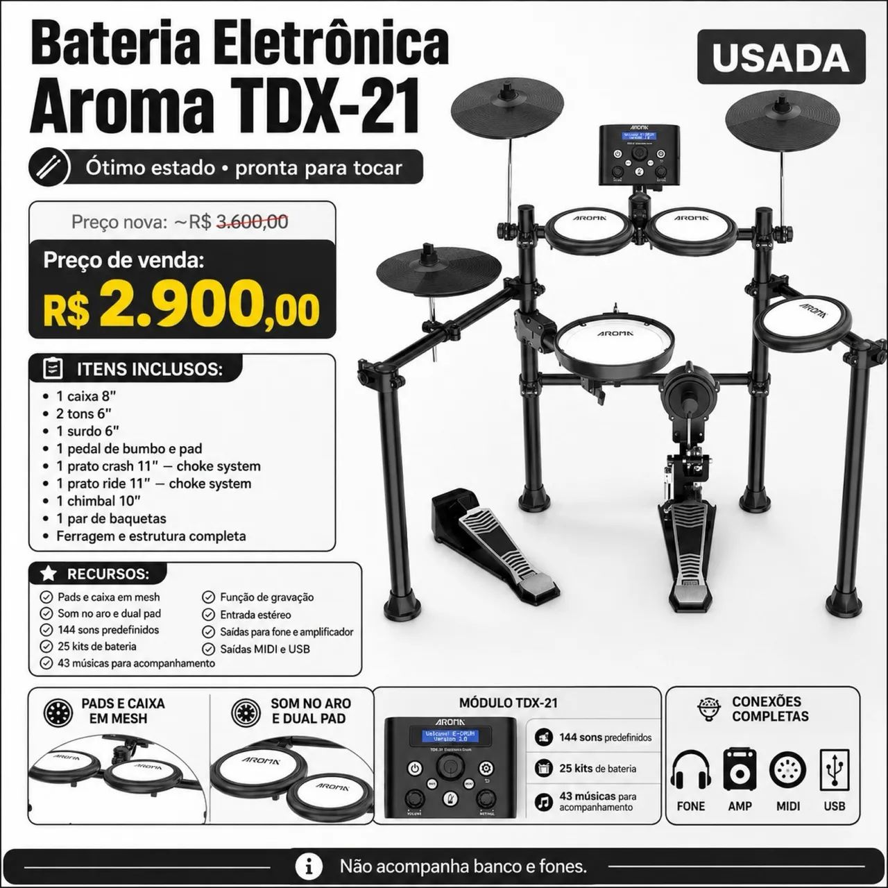 Bateria Eletrônica 
