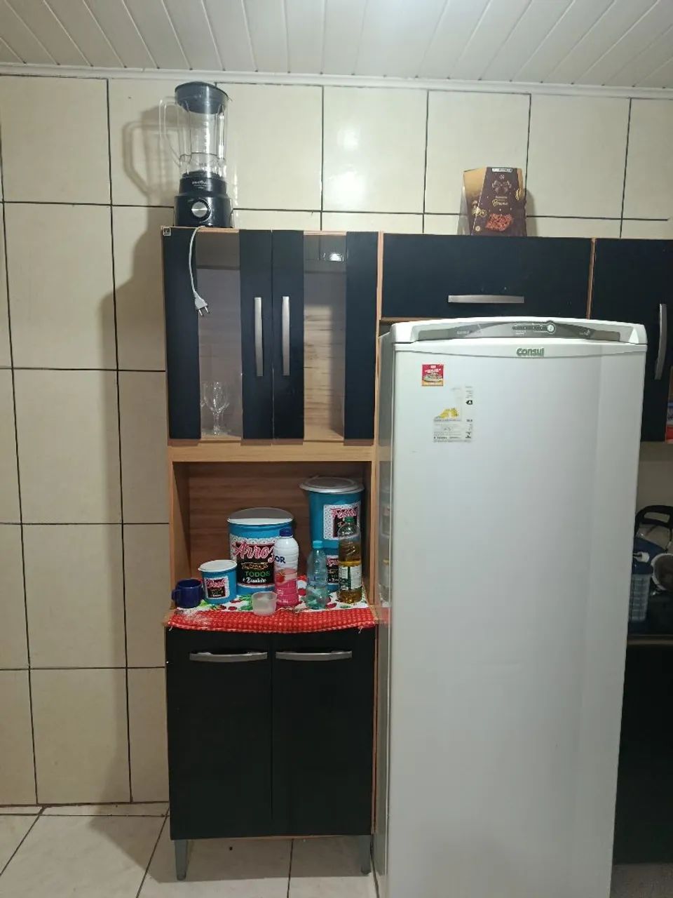 Jogo de cozinha 4 peças com pedra inox + torneira 