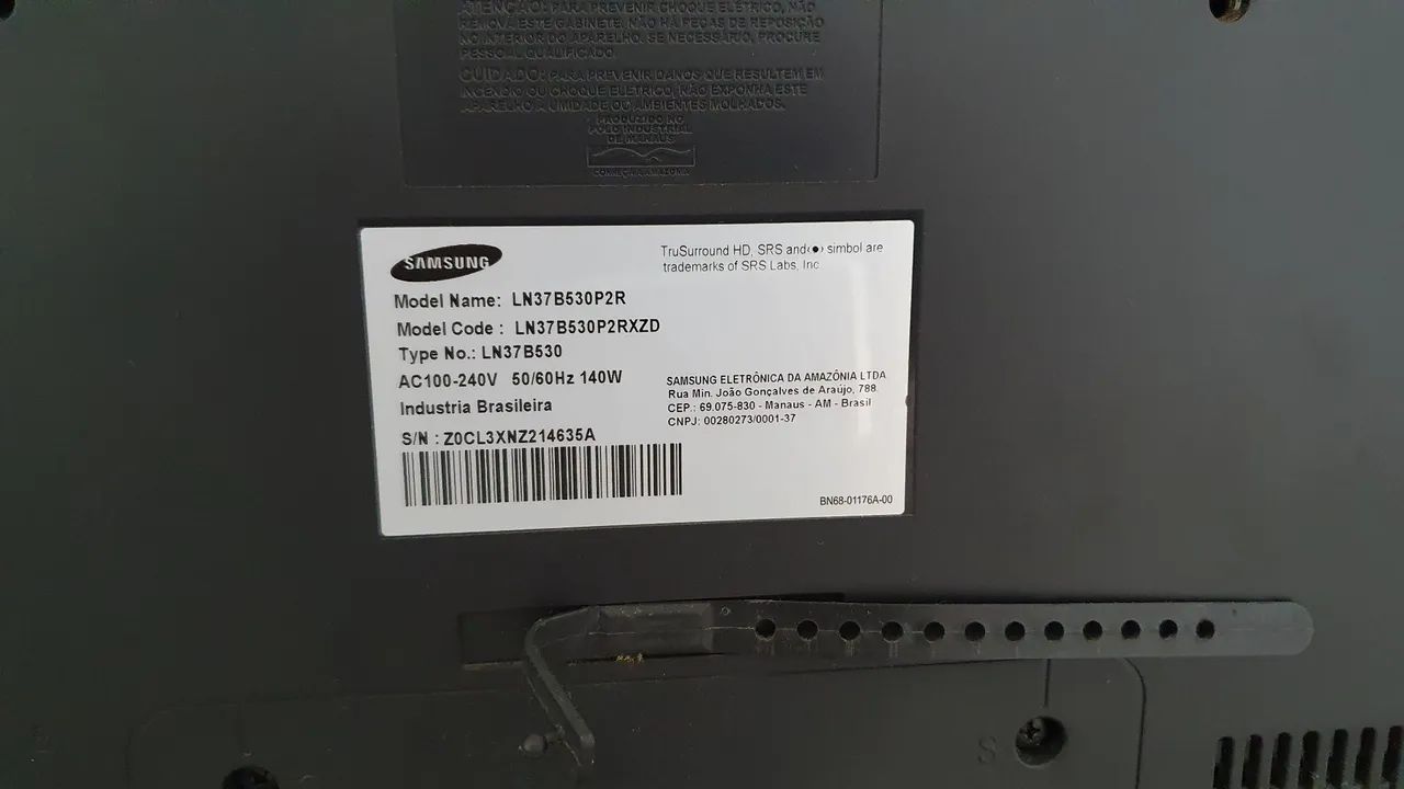 TV SAMSUNG 37" + Conversor digital Intelbrás  - Foto 3