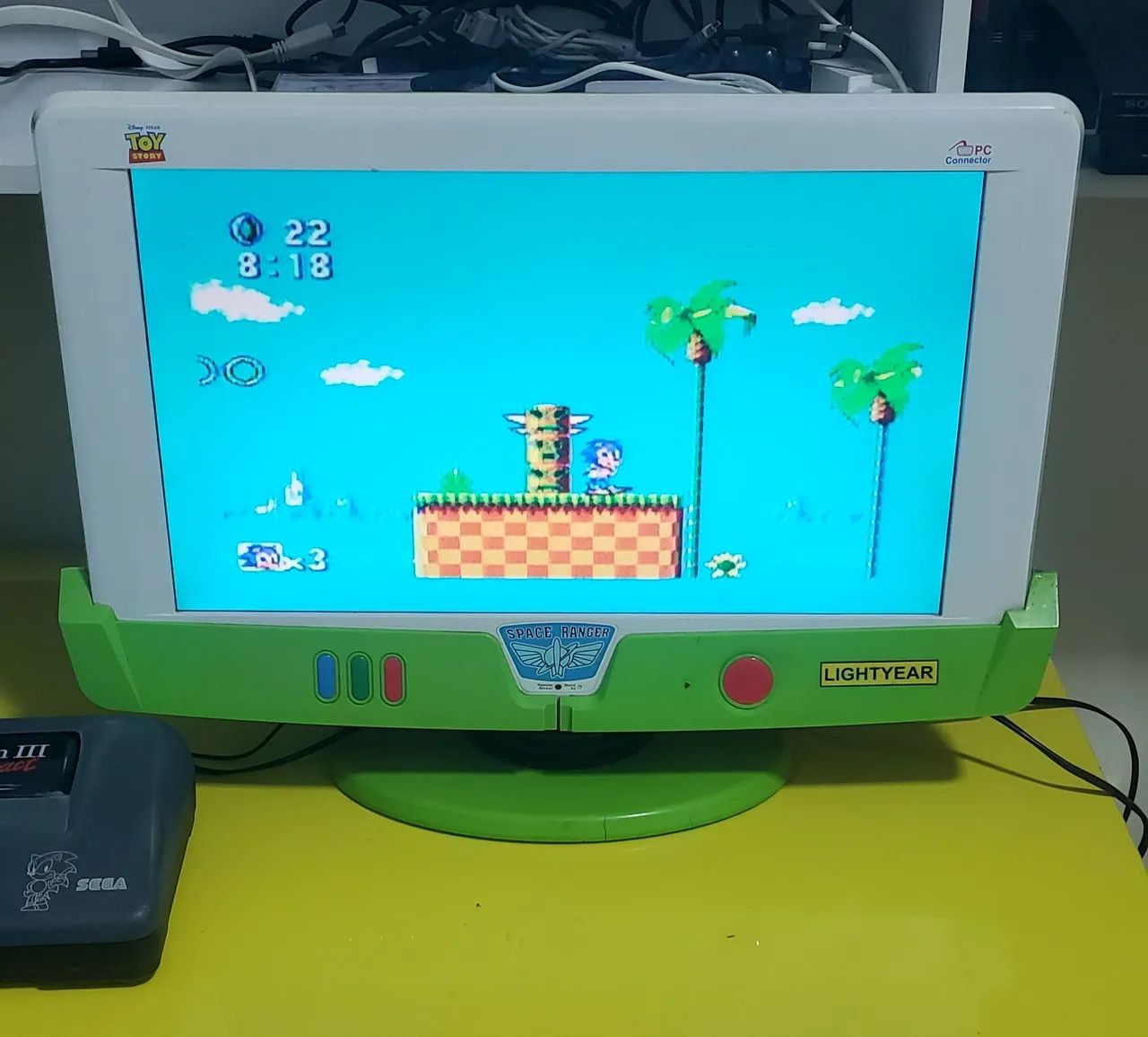 Master System 3 com Sonic na memória  - Foto 5