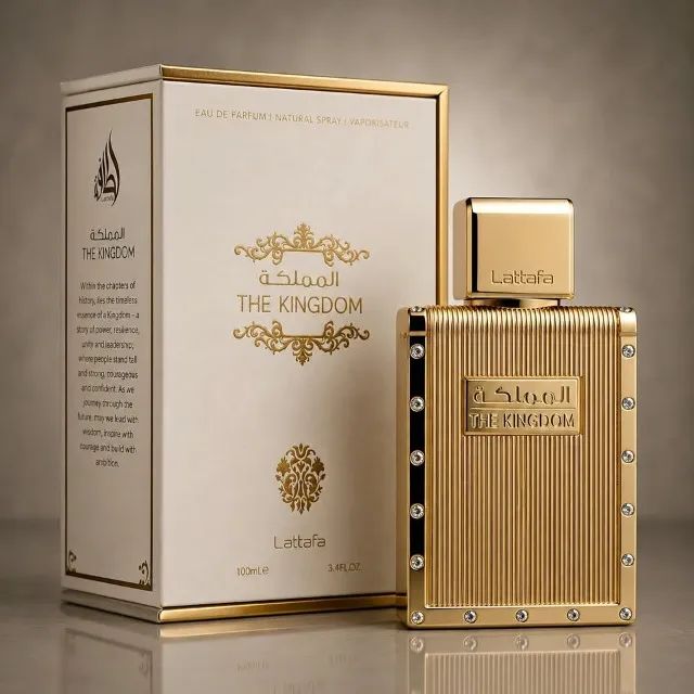 Perfume Lattafa The Kingdom Eau de Parfum Masculino 100ML